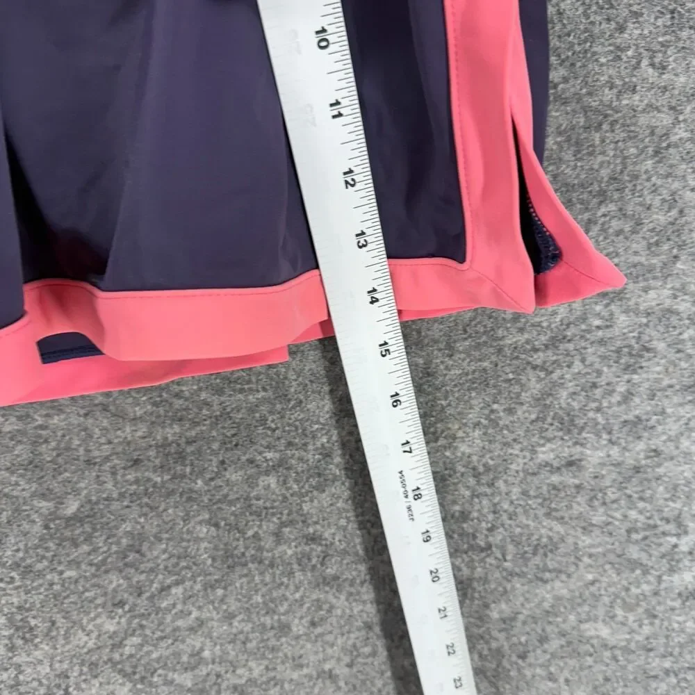 Swim 365 Swim Skort Women 14 Blue Lined Pull On Ellastic Waist Nylon Swimwear - Picture 5 of 8